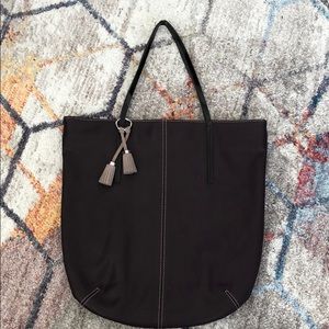 LOFT Faux Leather Tote